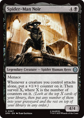 Magic: The Gathering - Spider-Man Noir - Marvel's Spider-Man