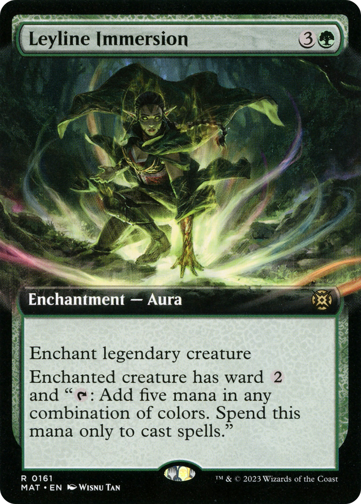 Magic: The Gathering - Leyline Immersion Foil - March of the Machine: The Aftermath