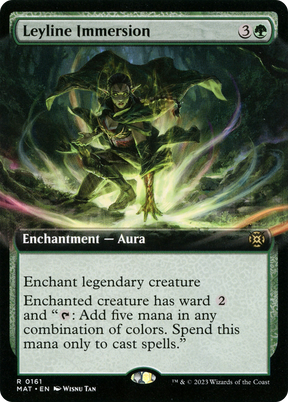 Magic: The Gathering - Leyline Immersion Foil - March of the Machine: The Aftermath