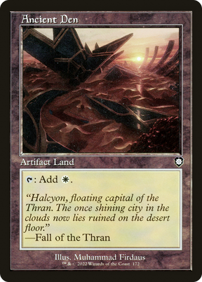 Magic: The Gathering - Ancient Den - The Brothers' War Commander