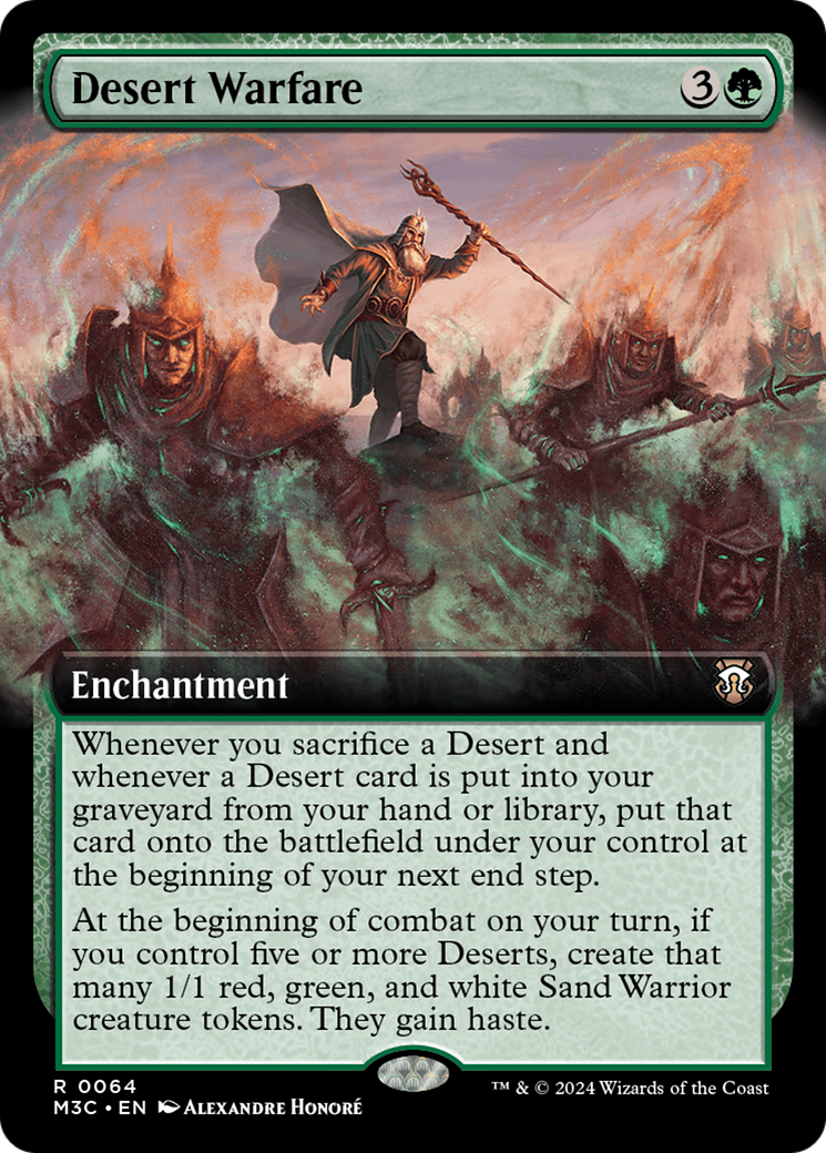 Magic: The Gathering - Desert Warfare - Modern Horizons 3 Commander
