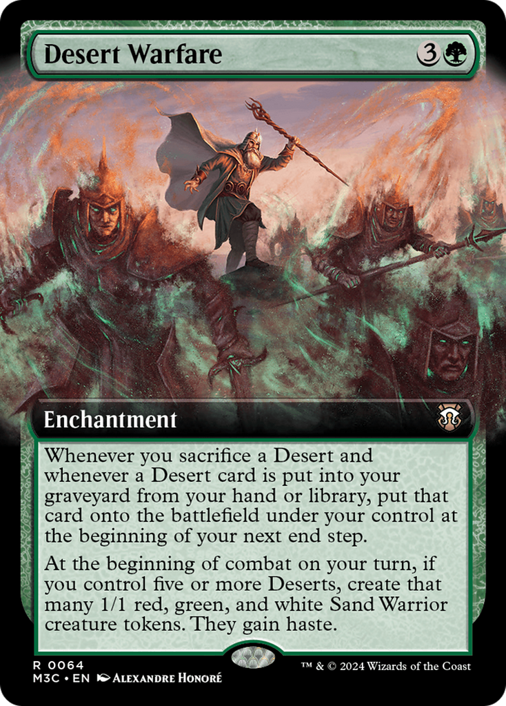 Magic: The Gathering - Desert Warfare - Modern Horizons 3 Commander