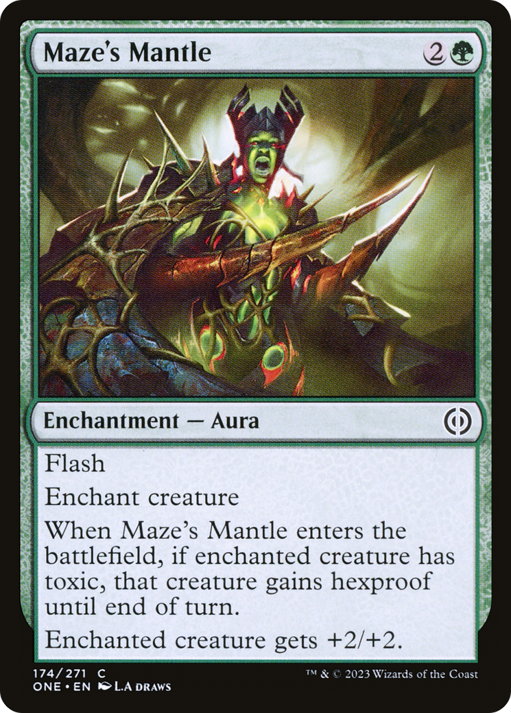 Magic: The Gathering - Maze's Mantle Foil - Phyrexia: All Will Be One
