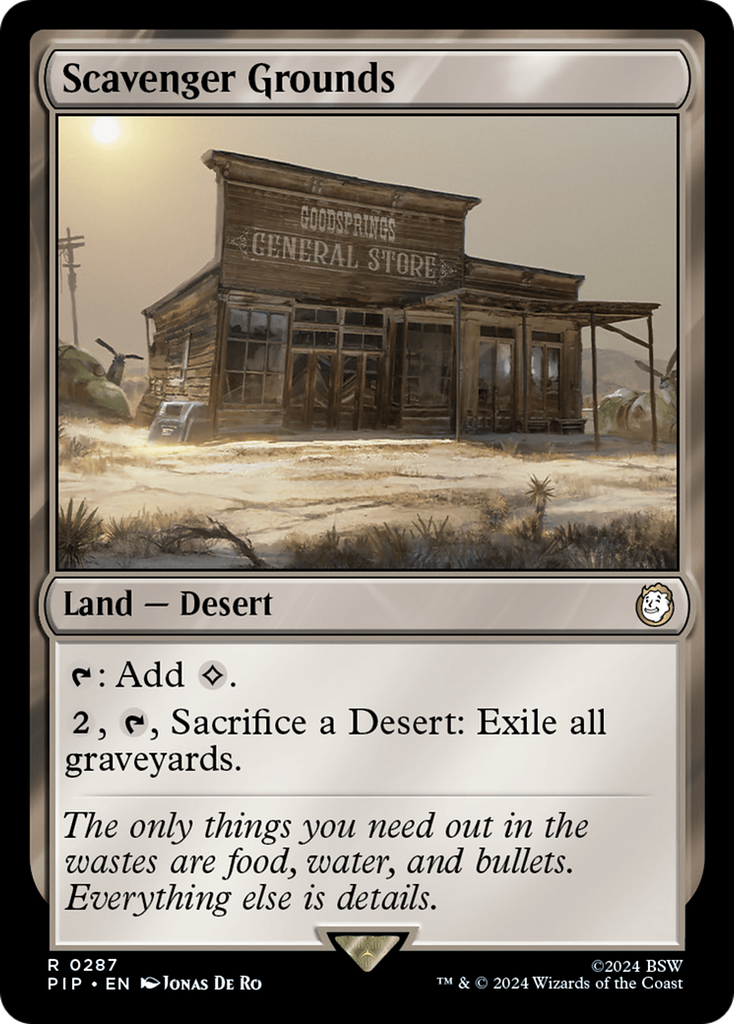 Magic: The Gathering - Scavenger Grounds - Fallout