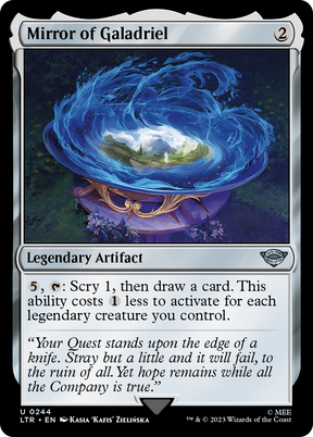 Magic: The Gathering - Mirror of Galadriel Foil - The Lord of the Rings: Tales of Middle-earth