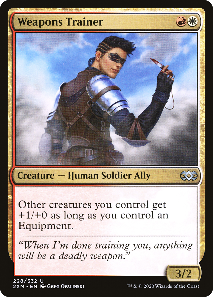 Magic: The Gathering - Weapons Trainer Foil - Double Masters