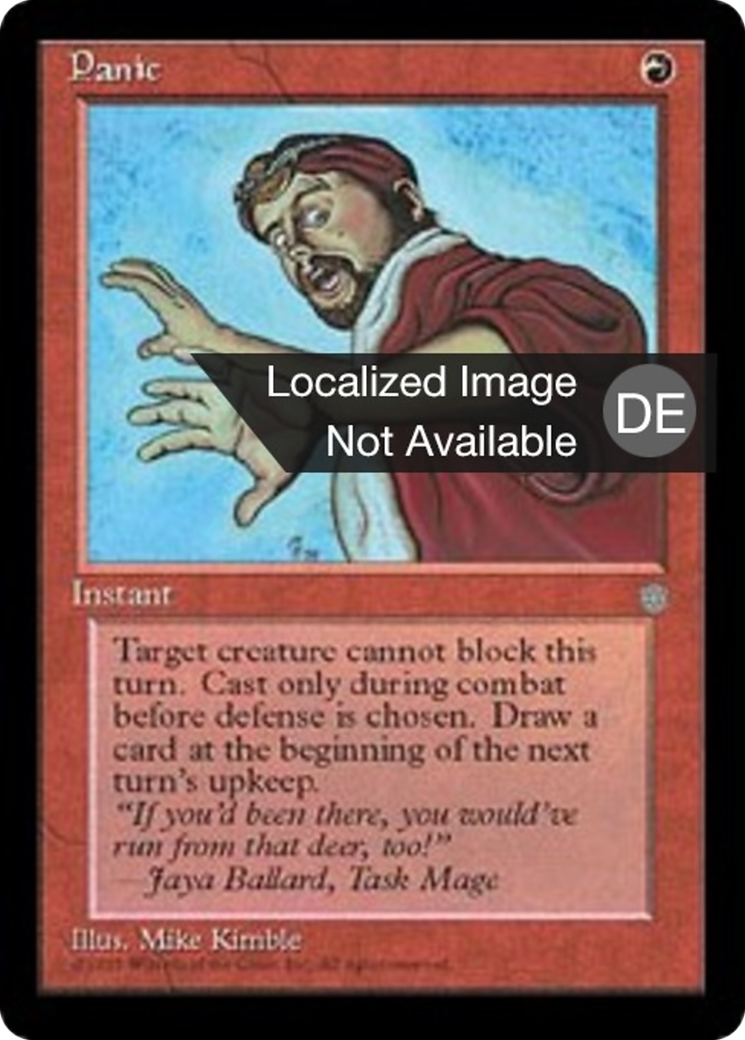 Magic: The Gathering - Panik - Ice Age
