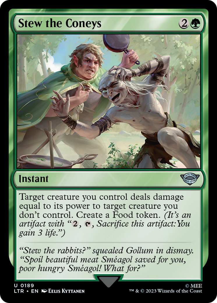 Magic: The Gathering - Stew the Coneys - The Lord of the Rings: Tales of Middle-earth