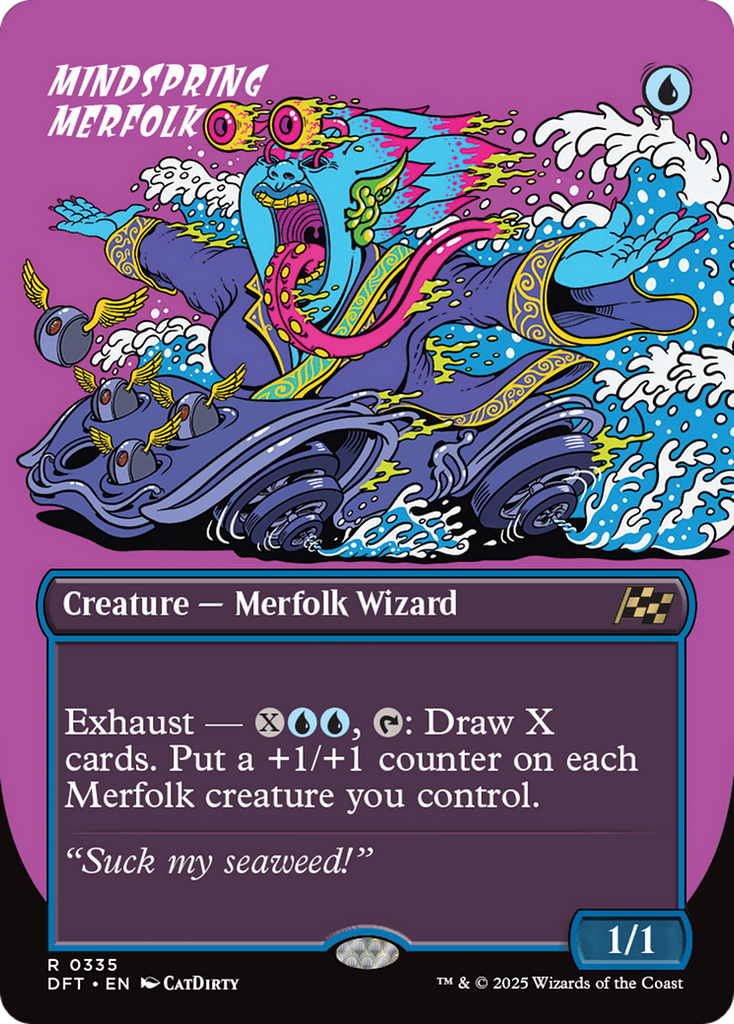 Magic: The Gathering - Mindspring Merfolk - Aetherdrift