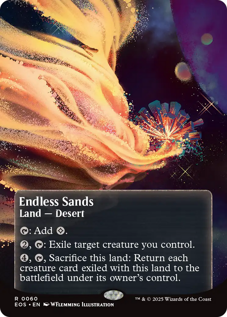 Magic: The Gathering - Endless Sands Foil - Edge of Eternities: Stellar Sights
