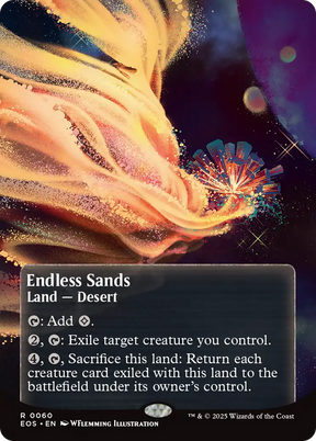 Magic: The Gathering - Endless Sands Foil - Edge of Eternities: Stellar Sights