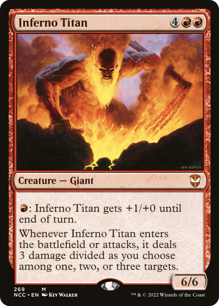 Magic: The Gathering - Inferno Titan - New Capenna Commander