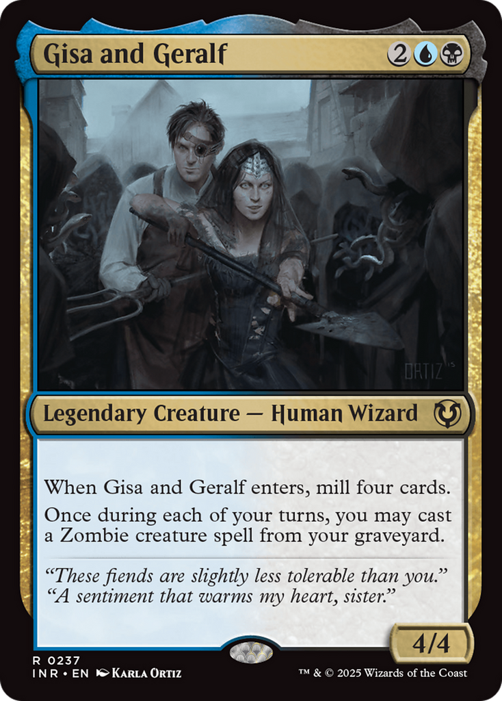 Magic: The Gathering - Gisa and Geralf - Innistrad Remastered