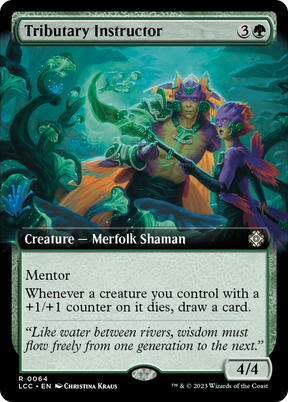 Magic: The Gathering - Tributary Instructor Foil - The Lost Caverns of Ixalan Commander