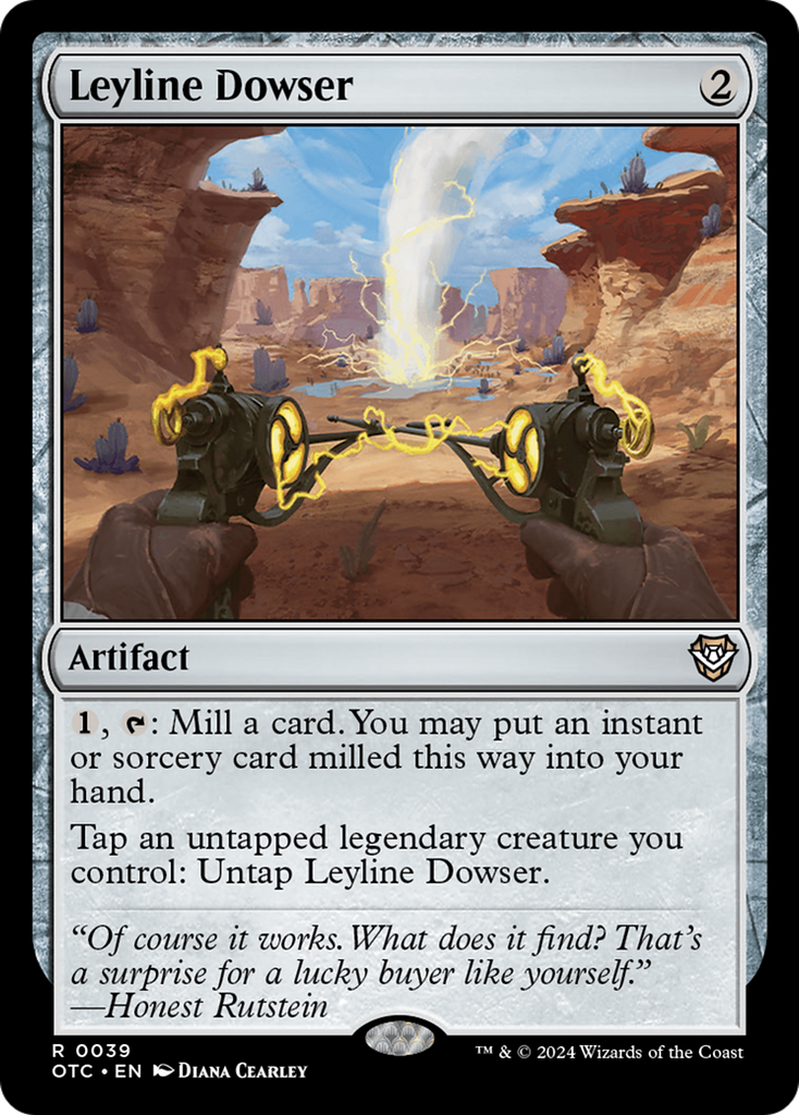 Magic: The Gathering - Leyline Dowser - Outlaws of Thunder Junction Commander