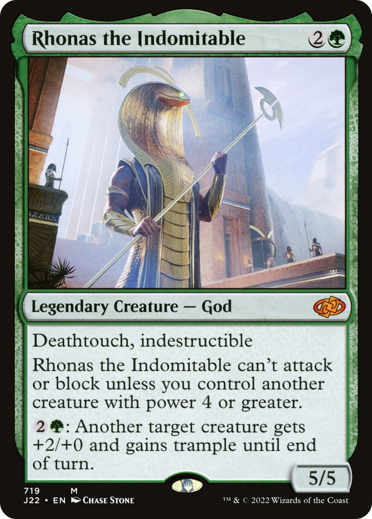 Magic: The Gathering - Rhonas the Indomitable - Jumpstart 2022