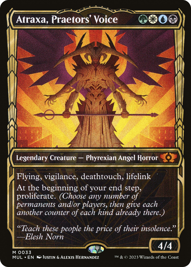 Magic: The Gathering - Atraxa, Praetors' Voice Foil - Multiverse Legends