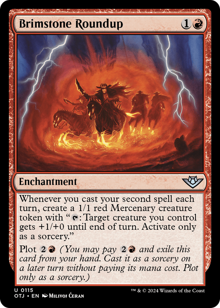 Magic: The Gathering - Brimstone Roundup - Outlaws of Thunder Junction