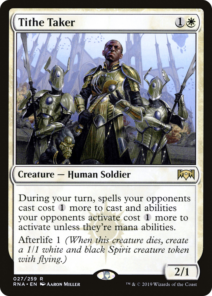 Magic: The Gathering - Tithe Taker Foil - Ravnica Allegiance