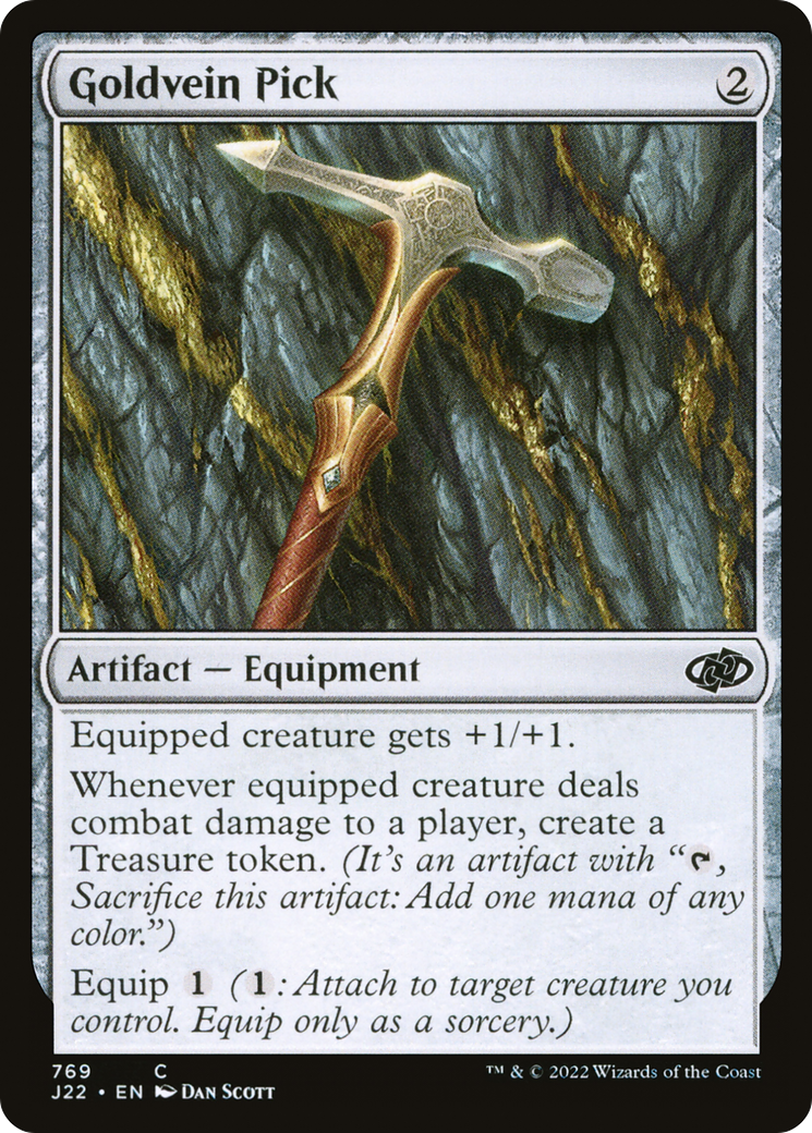Magic: The Gathering - Goldvein Pick - Jumpstart 2022