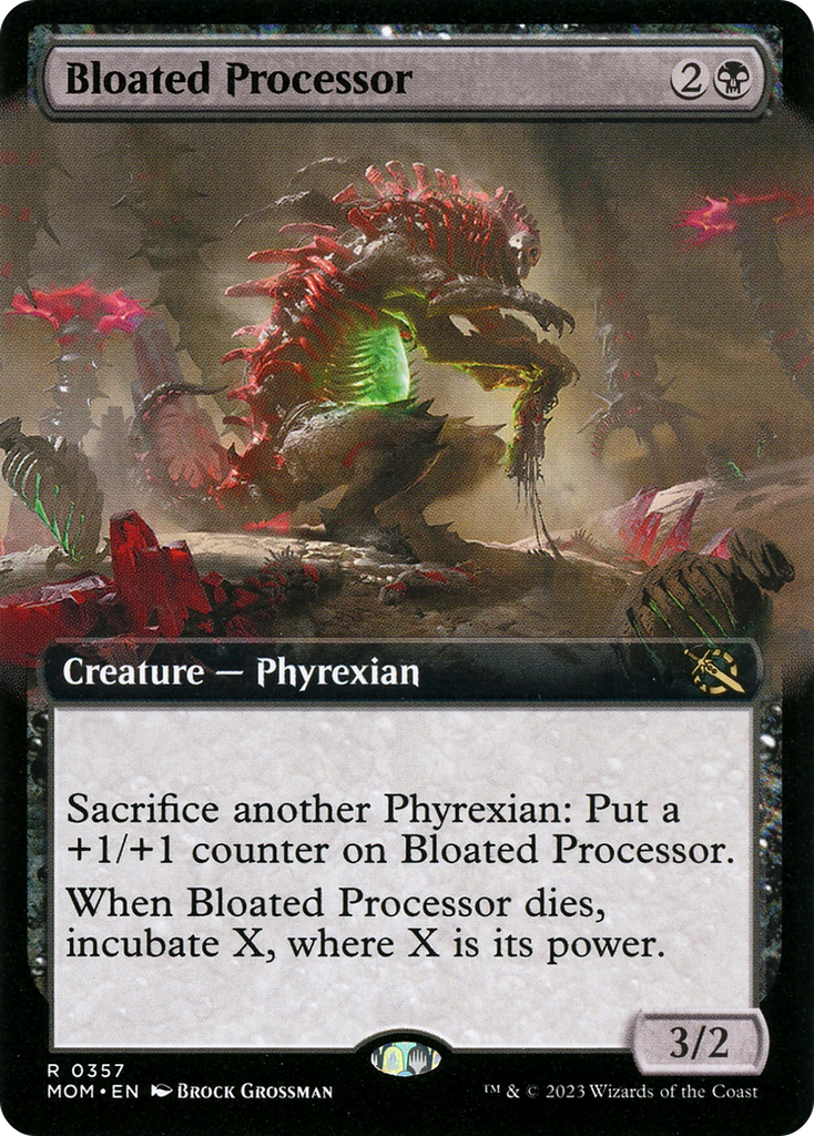 Magic: The Gathering - Bloated Processor Foil - March of the Machine