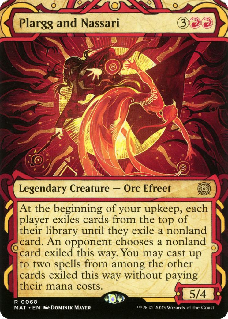 Magic: The Gathering - Plargg and Nassari Foil - March of the Machine: The Aftermath