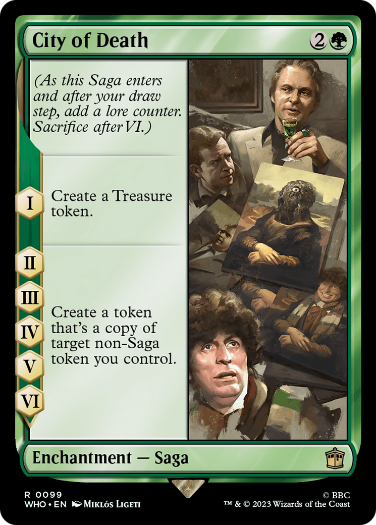 Magic: The Gathering - City of Death - Doctor Who