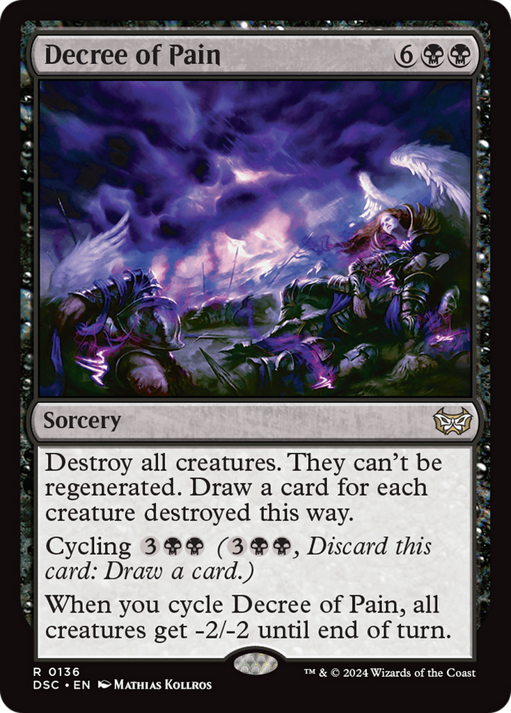 Magic: The Gathering - Decree of Pain - Duskmourn: House of Horror Commander