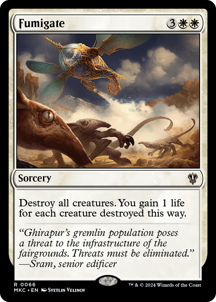 Magic: The Gathering - Fumigate - Murders at Karlov Manor Commander