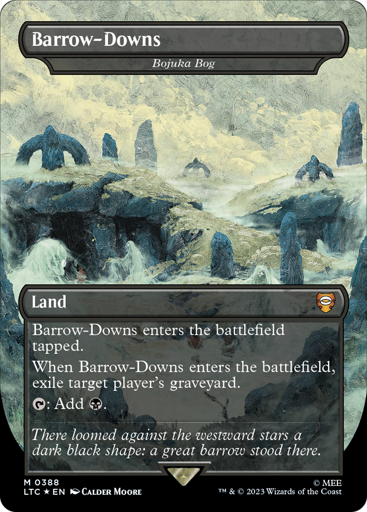 Magic: The Gathering - Bojuka Bog Foil - Tales of Middle-earth Commander