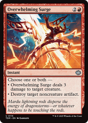 Magic: The Gathering - Overwhelming Surge - Tarkir: Dragonstorm
