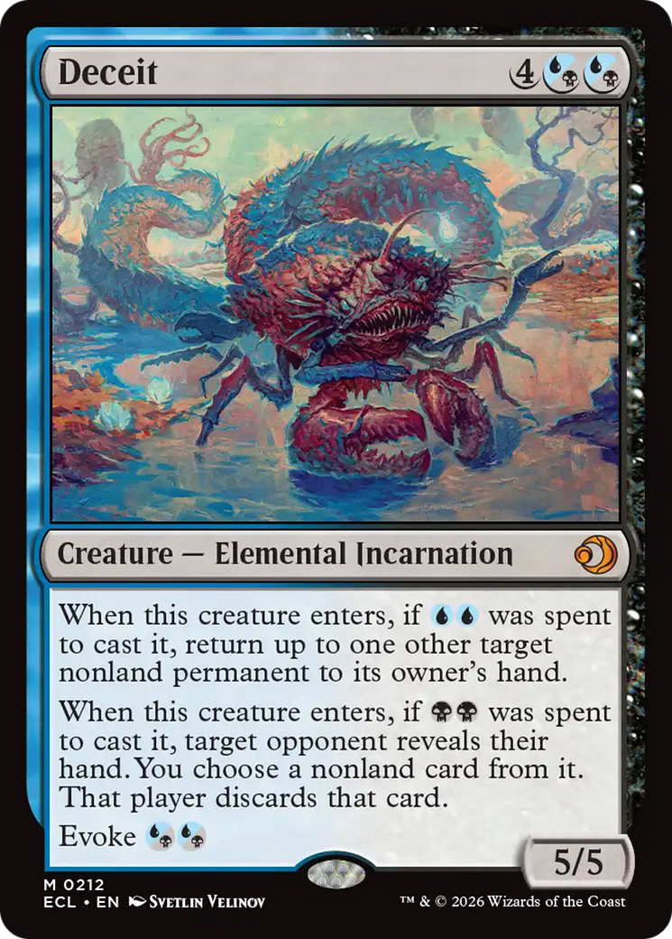 Magic: The Gathering - Deceit Foil - Lorwyn Eclipsed
