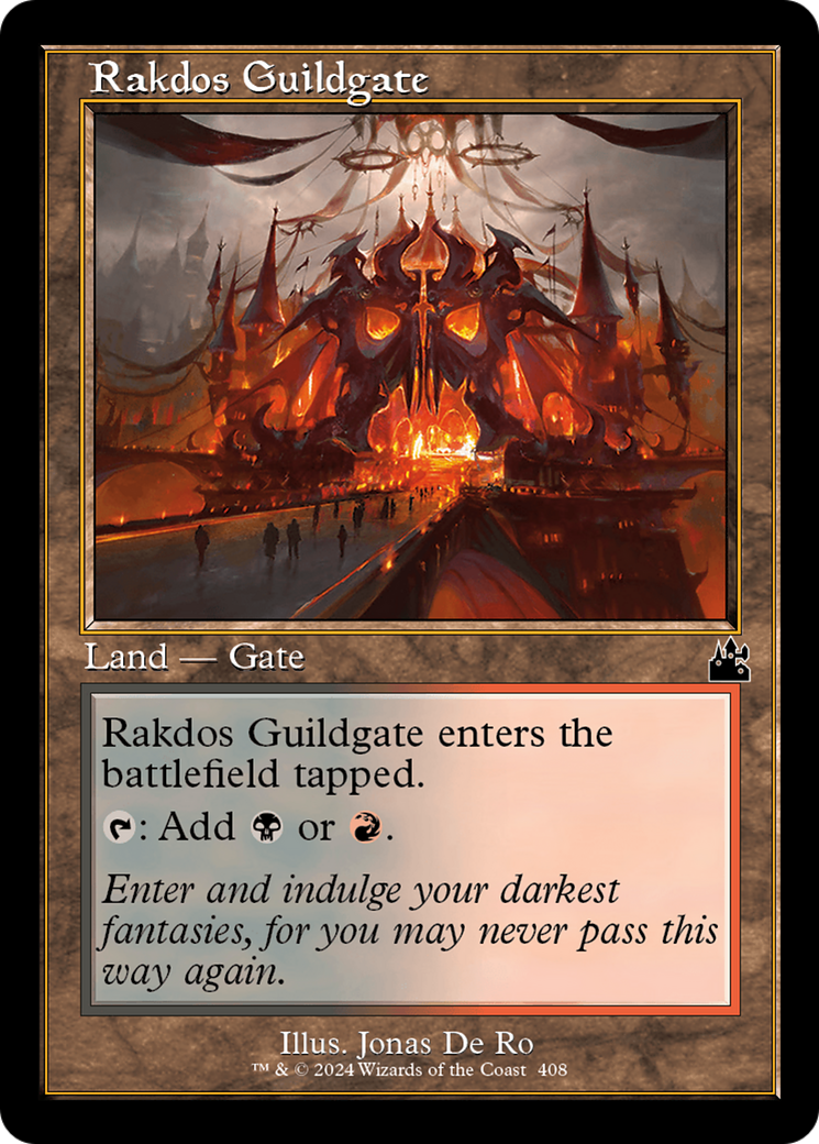 Magic: The Gathering - Rakdos Guildgate - Ravnica Remastered