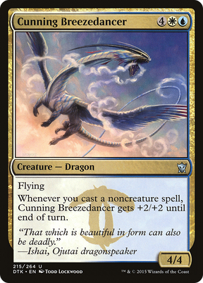 Magic: The Gathering - Cunning Breezedancer Foil - Dragons of Tarkir