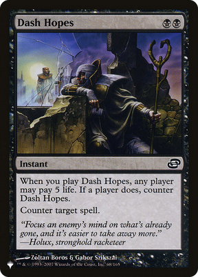 Magic: The Gathering - Dash Hopes - The List