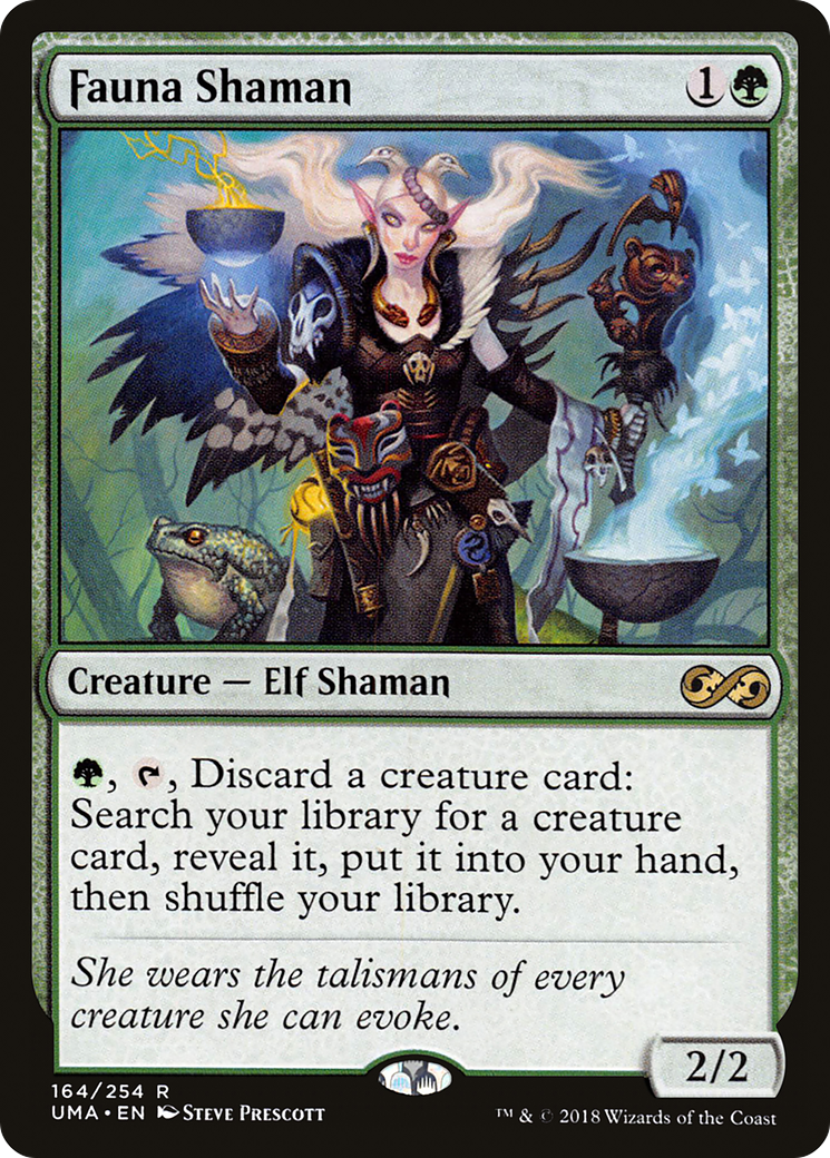 Magic: The Gathering - Fauna Shaman Foil - Ultimate Masters