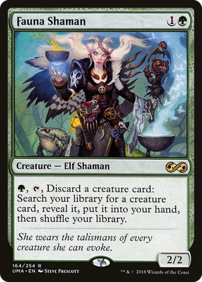 Magic: The Gathering - Fauna Shaman Foil - Ultimate Masters
