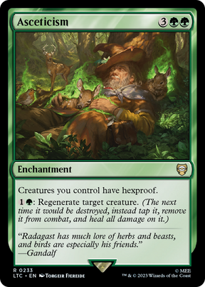 Magic: The Gathering - Asceticism - Tales of Middle-earth Commander