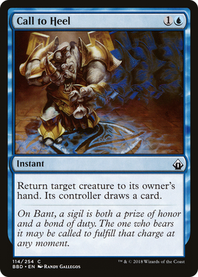 Magic: The Gathering - Call to Heel Foil - Battlebond