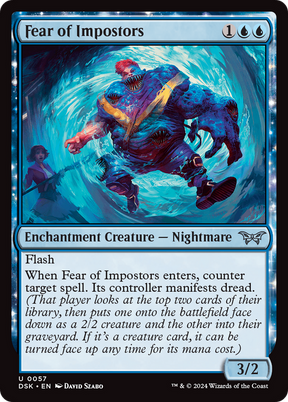 Magic: The Gathering - Fear of Impostors - Duskmourn: House of Horror