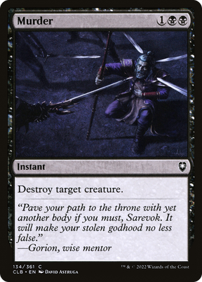 Magic: The Gathering - Murder - Commander Legends: Battle for Baldur's Gate