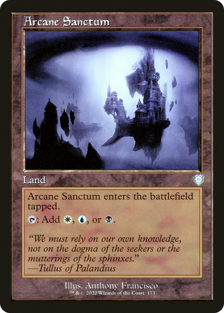 Magic: The Gathering - Arcane Sanctum - The Brothers' War Commander