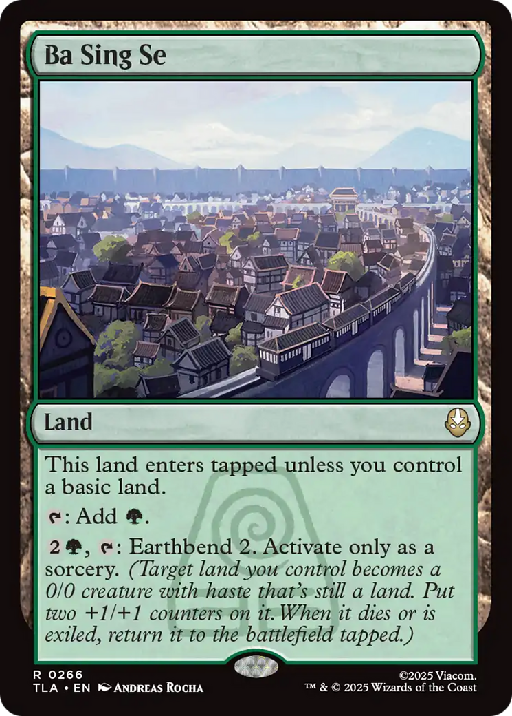 Magic: The Gathering - Ba Sing Se Foil - Avatar: The Last Airbender