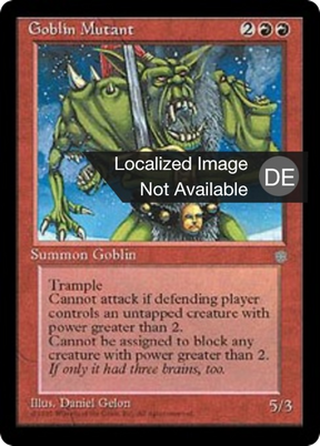 Magic: The Gathering - Goblinmutant - Ice Age