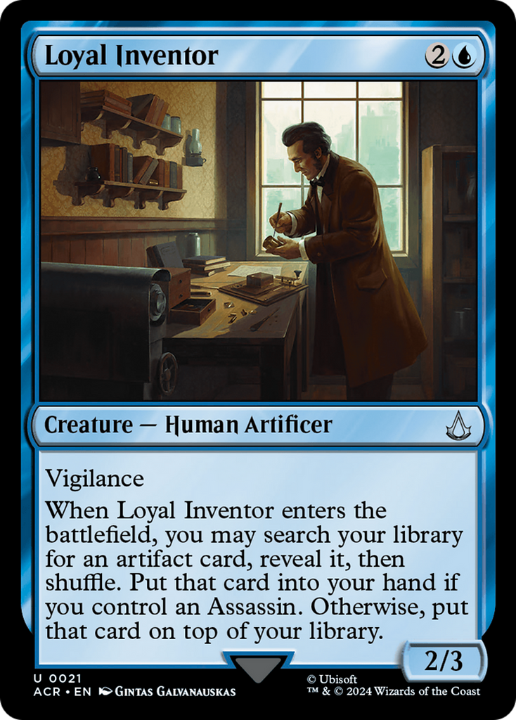 Magic: The Gathering - Loyal Inventor - Assassin's Creed