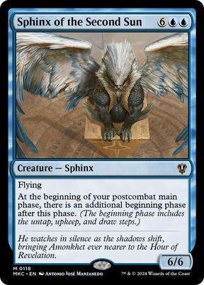 Magic: The Gathering - Sphinx of the Second Sun - Murders at Karlov Manor Commander