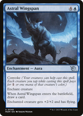 Magic: The Gathering - Astral Wingspan Foil - March of the Machine