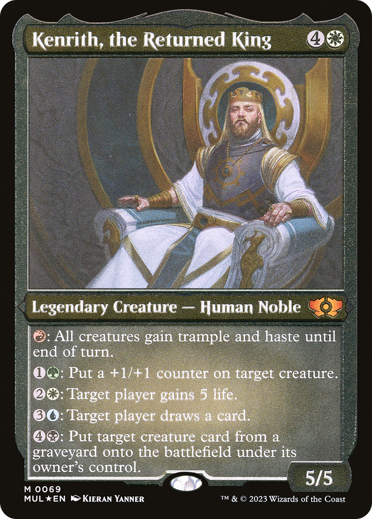 Magic: The Gathering - Kenrith, the Returned King Foil - Multiverse Legends