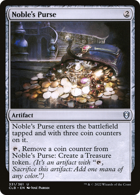 Magic: The Gathering - Noble's Purse - Commander Legends: Battle for Baldur's Gate