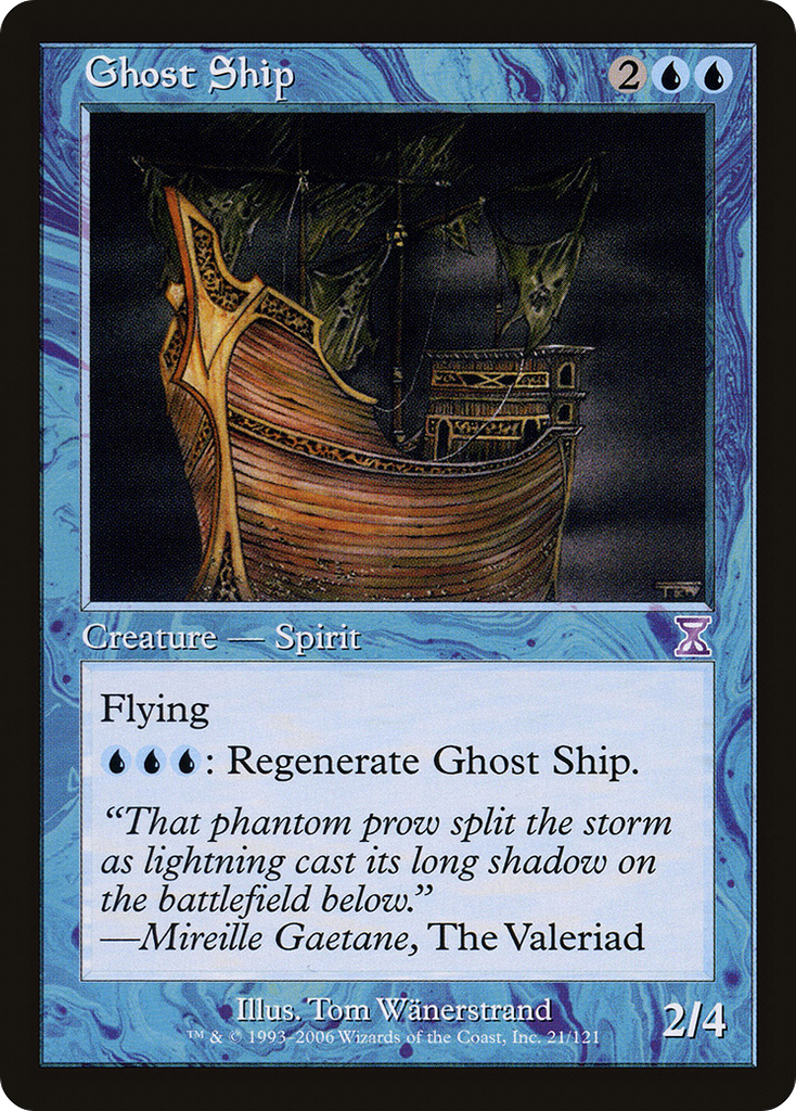 Magic: The Gathering - Ghost Ship - Time Spiral Timeshifted